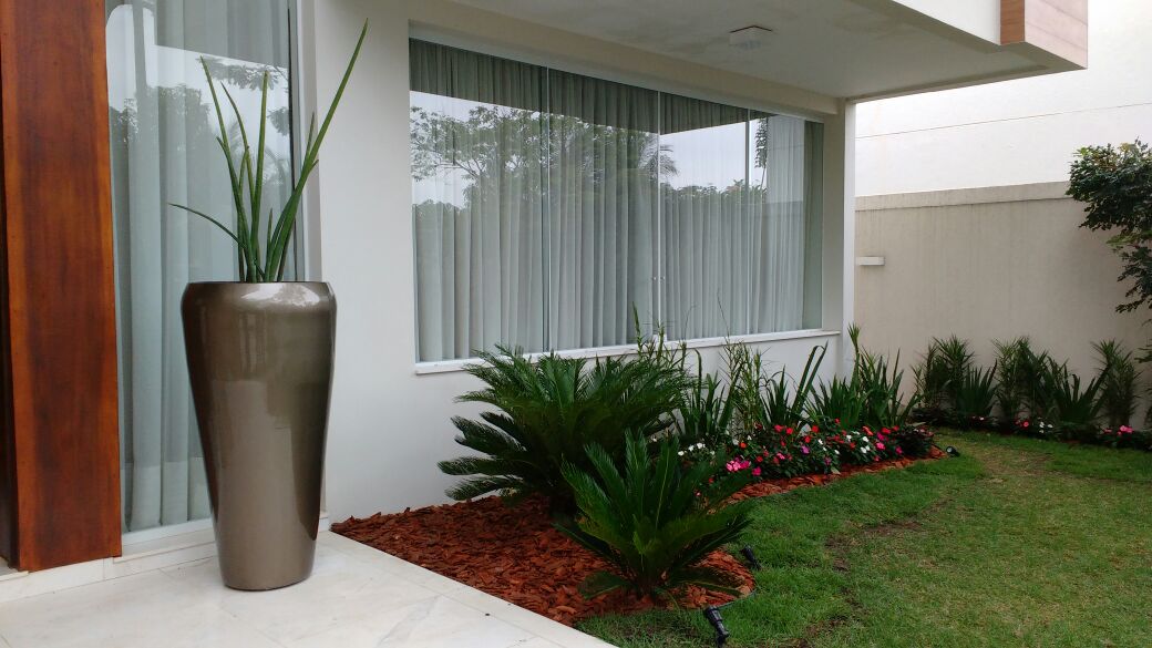 como fazer jardim na frente