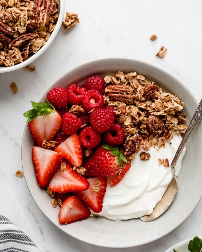 receitas com iogurte natural