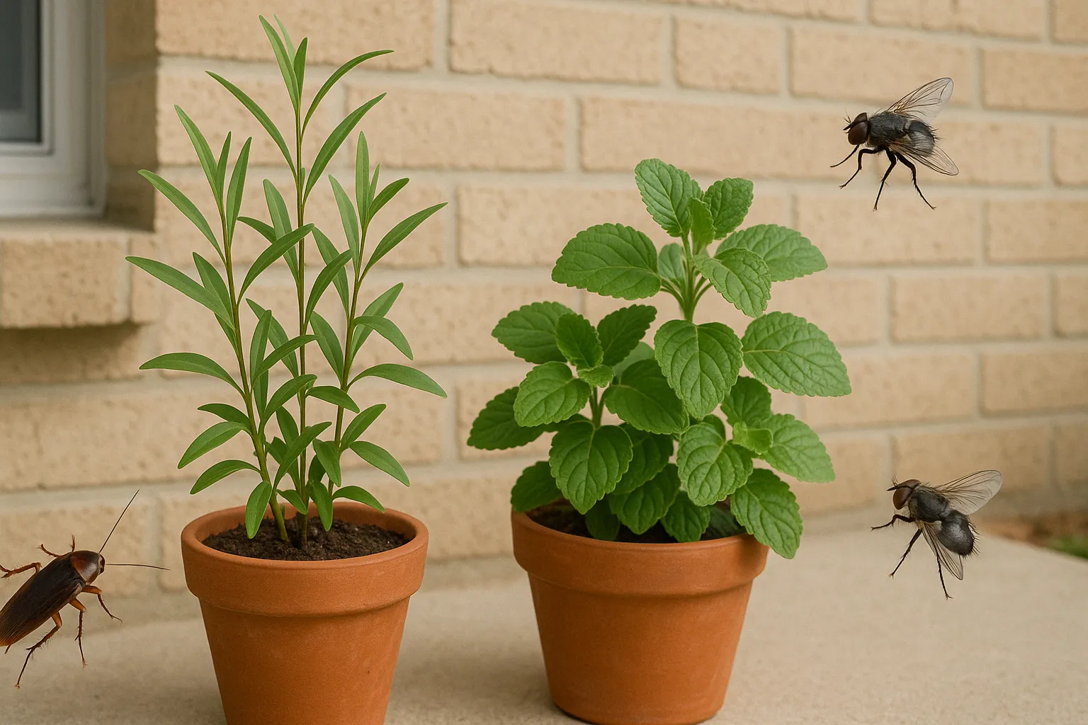 plantas para cozinha repelente