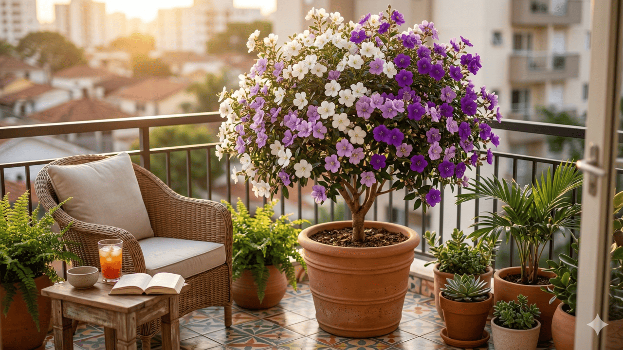 jardim de calçada seguro