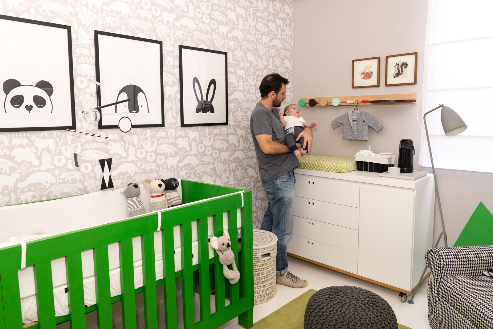 paleta de cores quarto bebê masculino