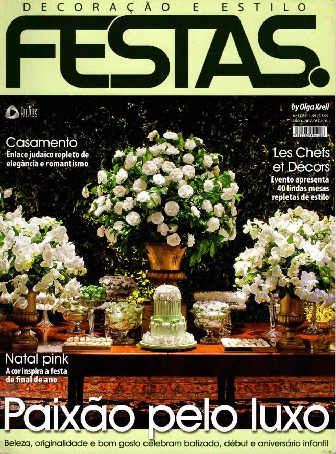 revistas de luxo decoração