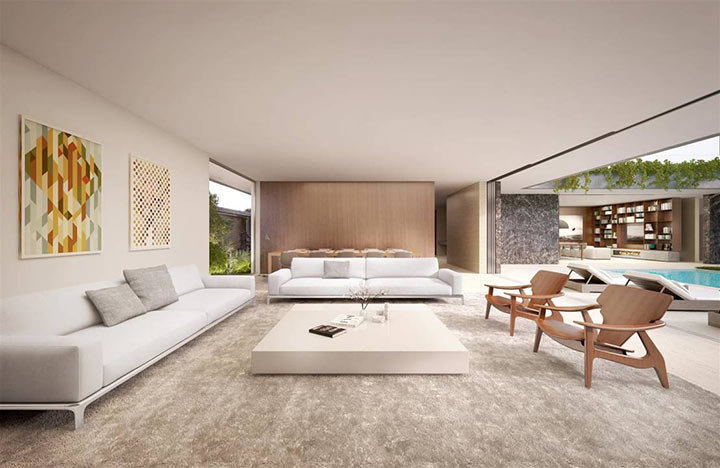 estilo minimalista em casas pequenas