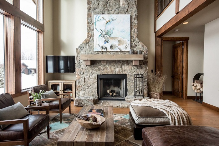 estilo country sala