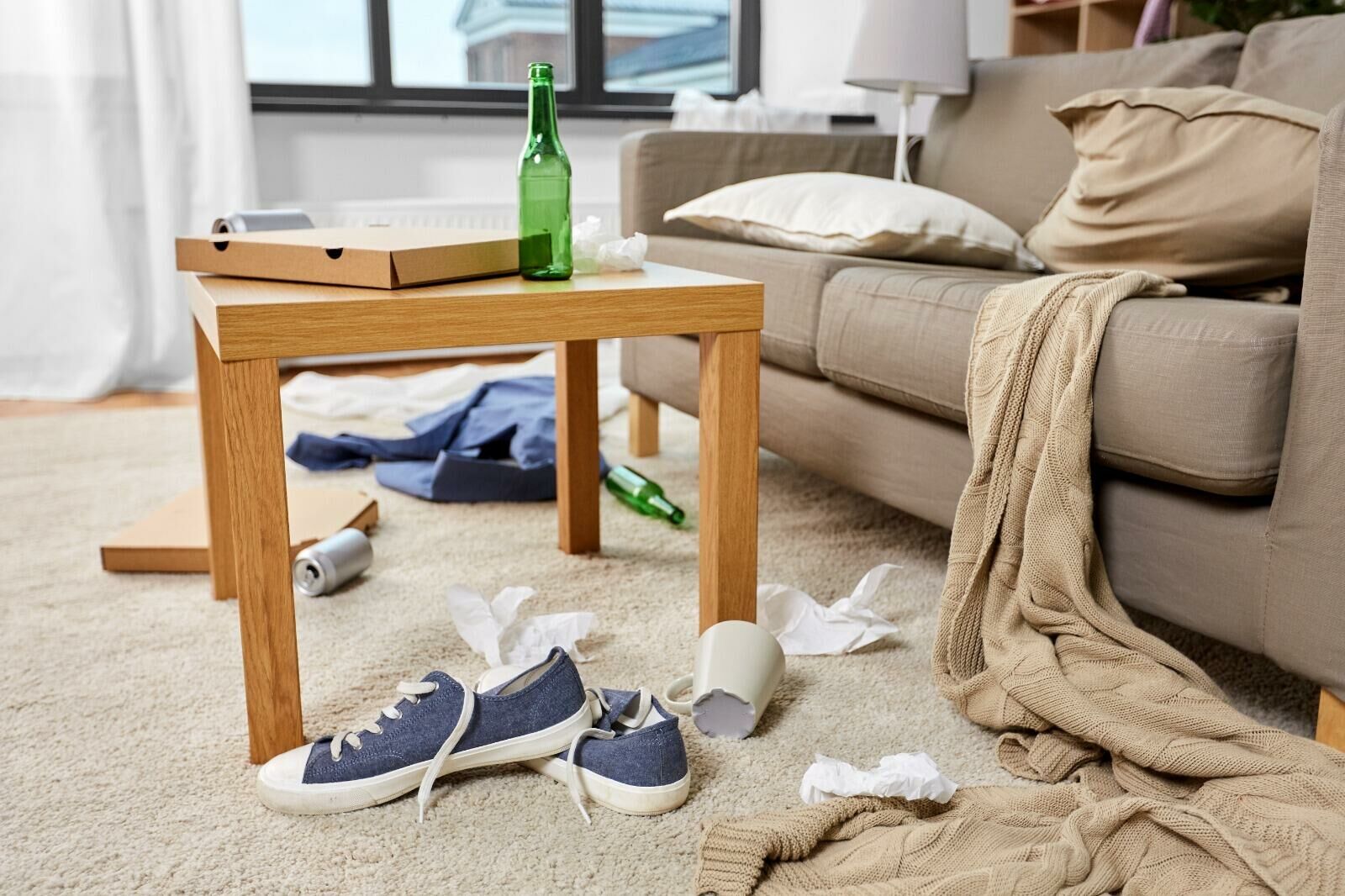 sonhar com quarto bagunçado
