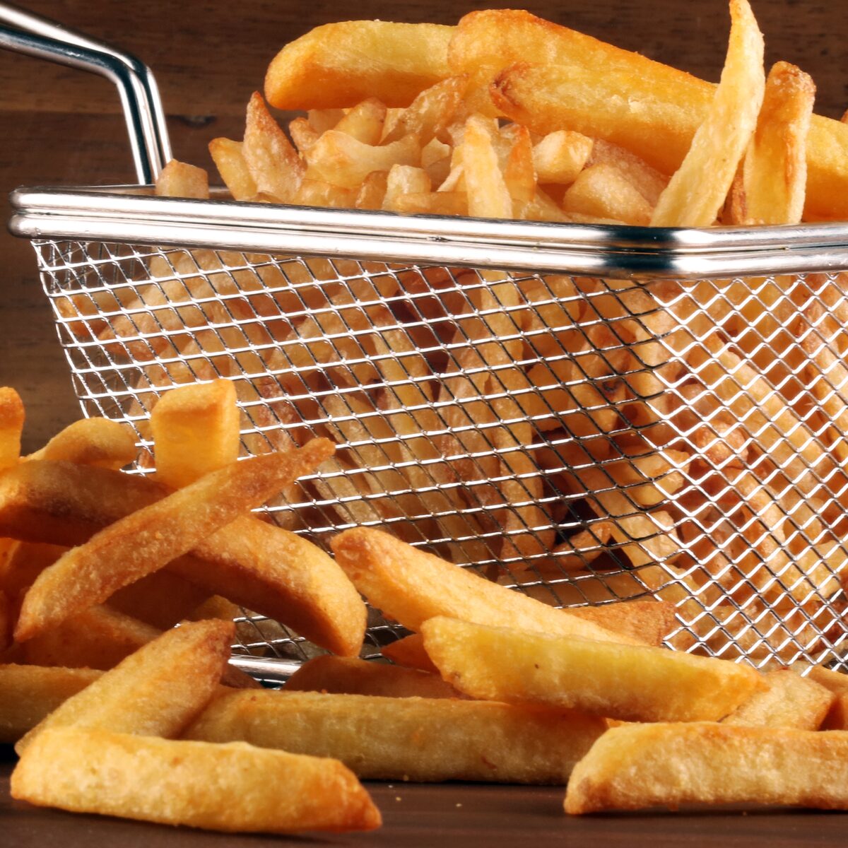 temperatura óleo batata frita restaurante